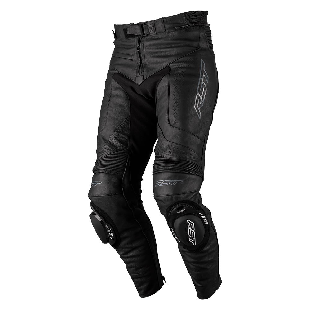 Western Powersports Pants Black/Black / 8 Women's S1 Ce Leather Jean By Rst 103042BLK-08