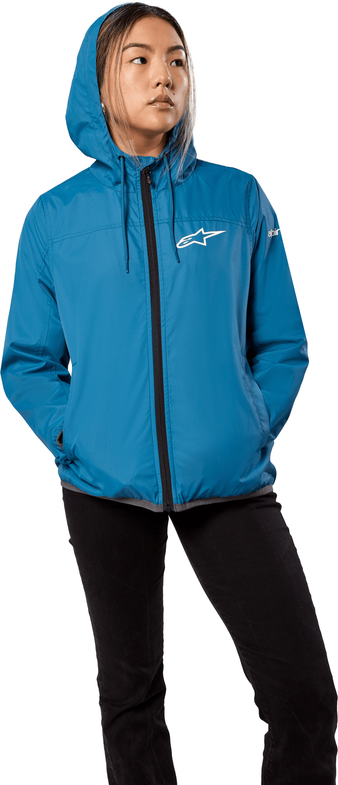 Western Powersports Jacket Women's Treq Windbreaker By Alpinestars