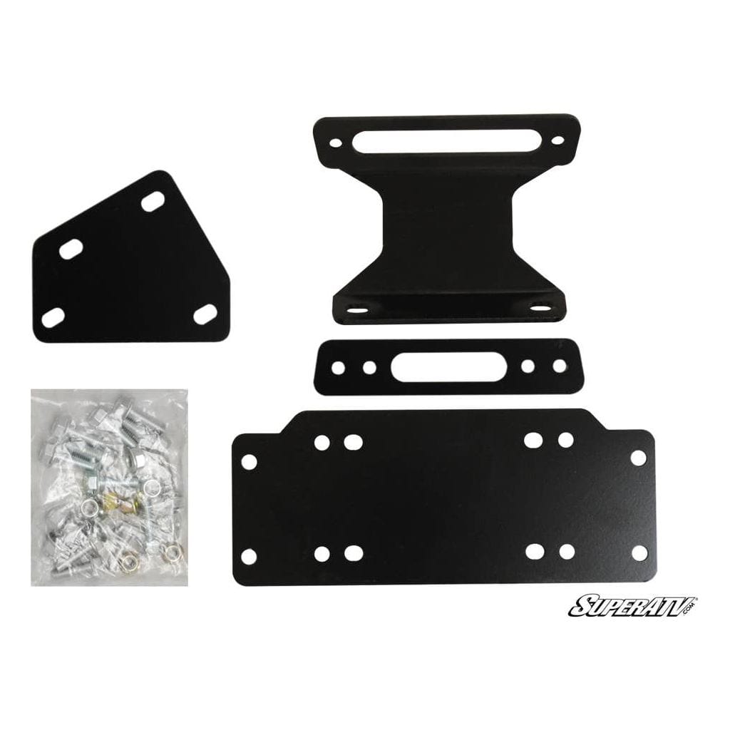Yamaha Viking Winch Mounting Plate by SuperATV Winch Mount SuperATV