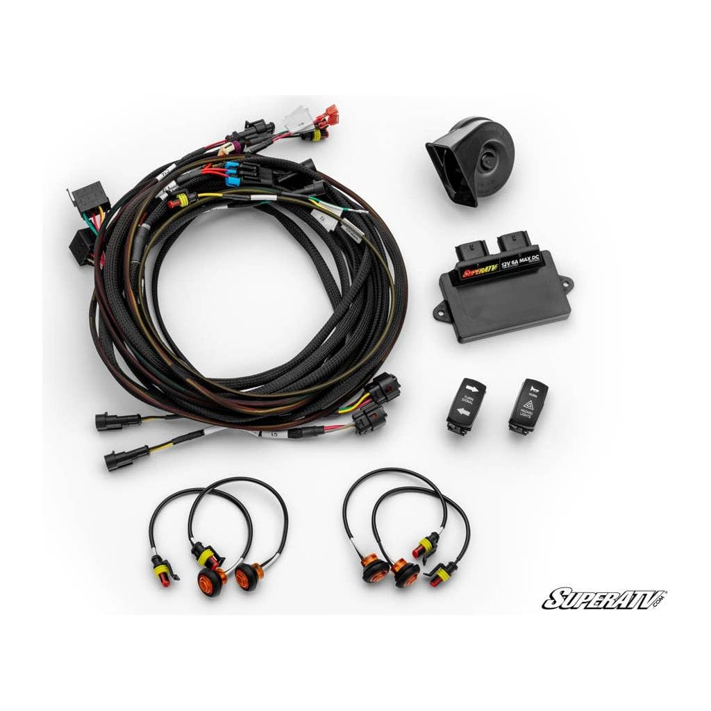 Yamaha Wolverine RMAX Deluxe Self-Canceling Turn Signal Kit by SuperATV TSK-Y-RMAX-007 Turn Signal Kit TSK-Y-RMAX-007 SuperATV
