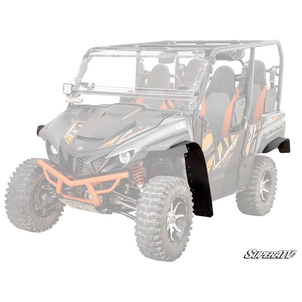 Yamaha Wolverine X4 850 Low Profile Fender Flares by SuperATV FF-Y-WVX4 Fender Flare FF-Y-WVX4 SuperATV
