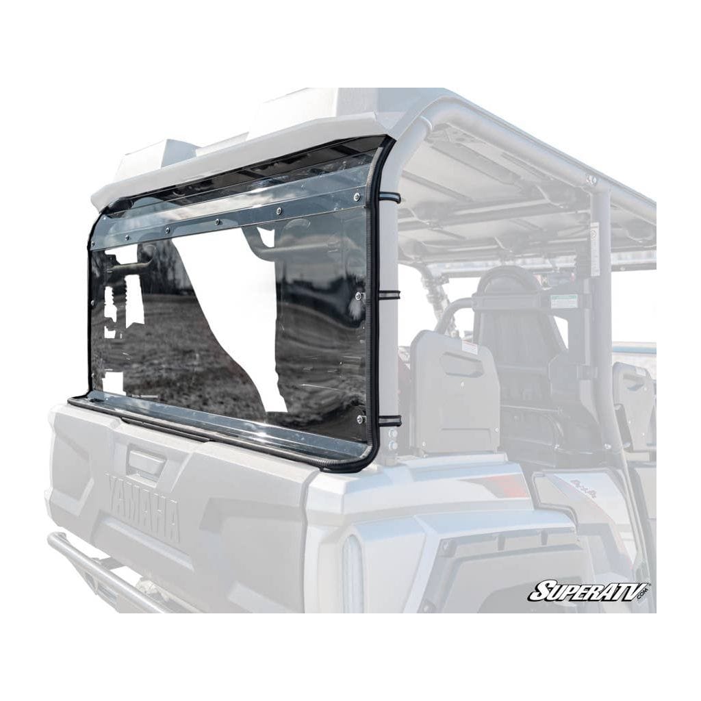 Yamaha Wolverine X4 850 Rear Windshield by SuperATV RWS-Y-WV-X4-76 RWS-Y-WV-X4-76 SuperATV