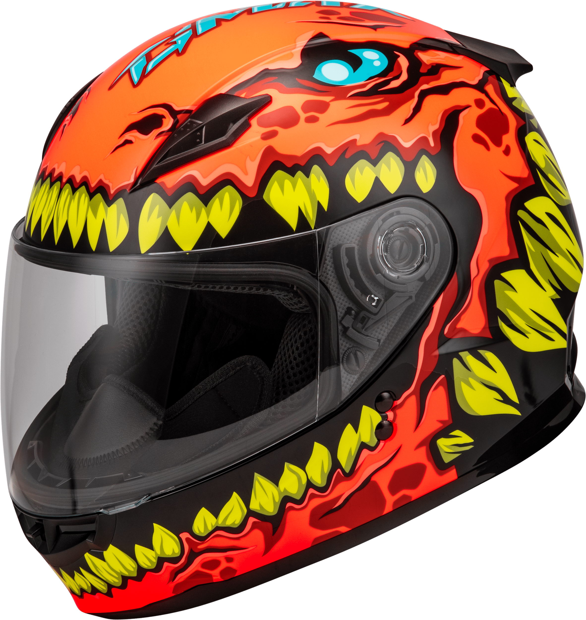 Western Powersports Full Face Helmet Orange / Youth LG Youth GM-49Y Drax Helmet by GMAX F1499272