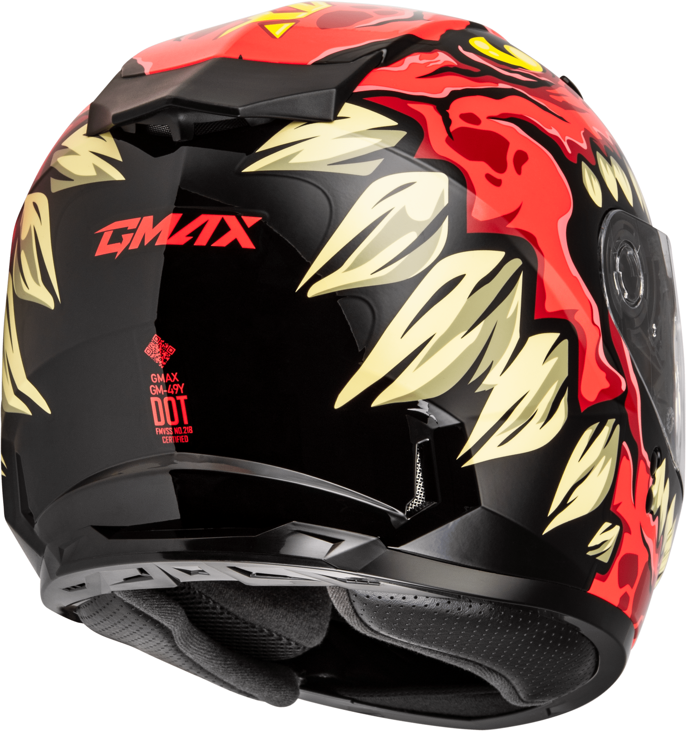 Western Powersports Full Face Helmet Youth GM-49Y Drax Helmet by GMAX