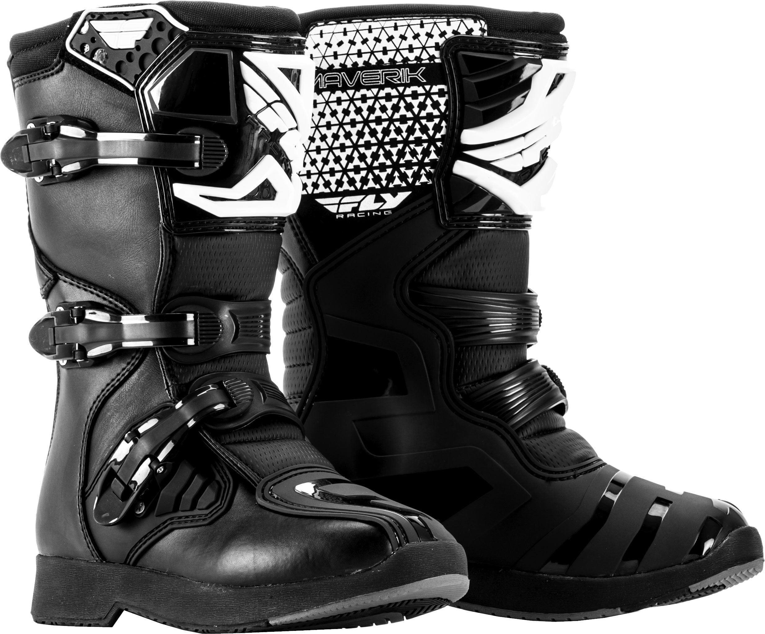 Western Powersports Boots Black / 1 Youth Maverik MX Boots by Fly Racing 364-55101