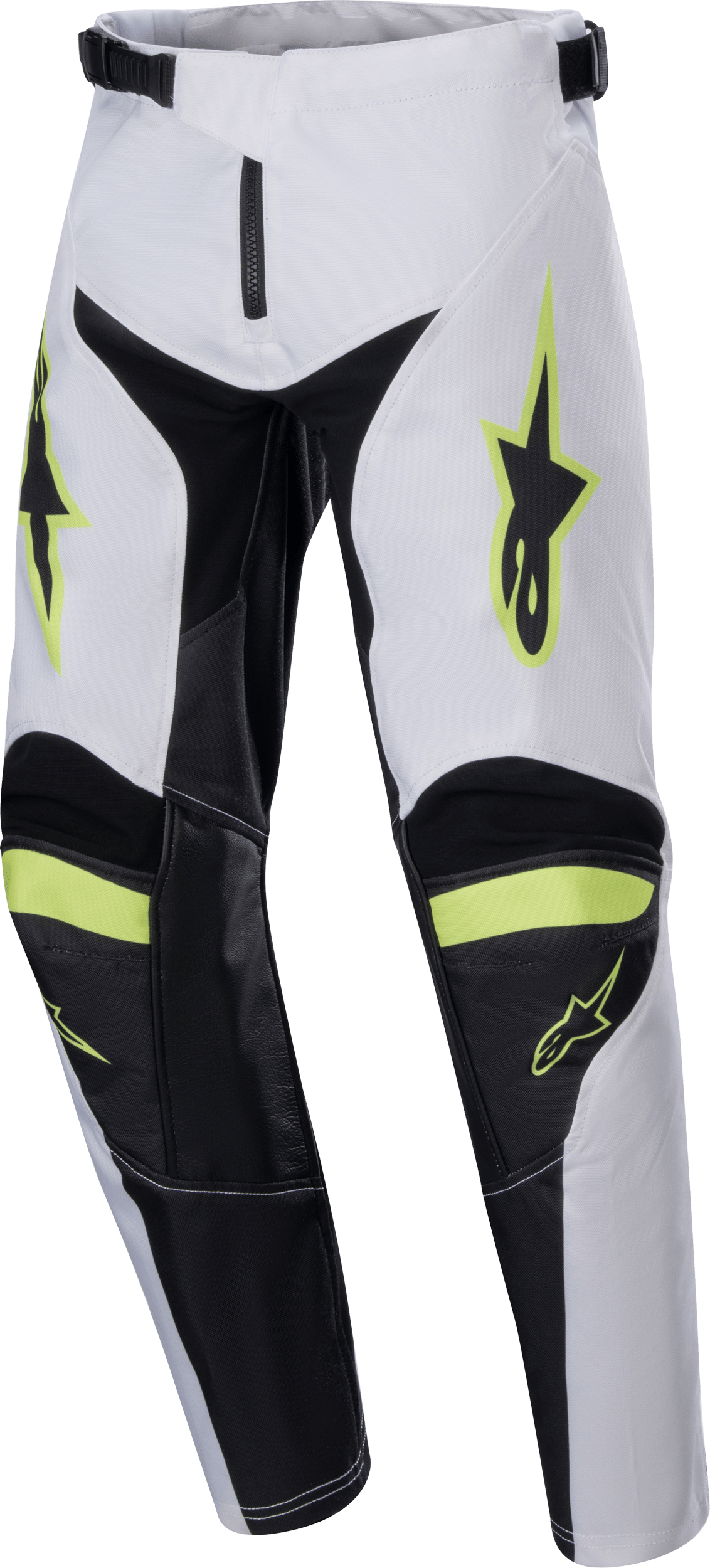 Western Powersports Pants White/Neon Red/Fluorescent Yellow / 22 Youth Racer Lucent Pants By Alpinestars 3743724-2029-22