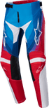 Western Powersports Pants Blue/Mars Red/White / 22 Youth Racer Pneuma Pants By Alpinestars 3746924-736-22