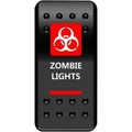 Zombie Light Rocker Switch Red by Moose