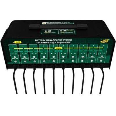 10 Bank Charging Station by Battery Tender 021-0134-DL-WH Battery Charger