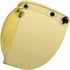 Parts Unlimited Helmet Shield Amber 3 Snap Flip Up Bubble Shield by Z1R