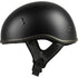 Western Powersports Drop Ship Half Helmet SM / Matte Black .357 Solid Half Helmet by Highway 21 77-1101S