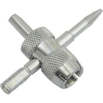 4 in 1 Valve Stem Repair Tool by K&L 35-4193 Valve Core Tool