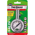 5-60 Psi Dial Gauge W/Bleed Valve Chrome by Slime