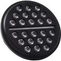 7" LED Headlight Black Buck Shot by Letric Lighting