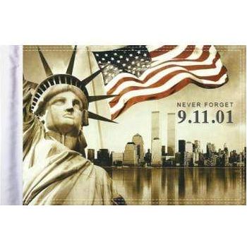 Parts Unlimited Specialty Flag 911 Never Forget Flag - 10" x 15" by Pro Pad FLG-911NF15