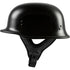 Western Powersports Drop Ship Half Helmet XS / Gloss Black 9mm German Beanie Helmet by Highway 21 77-1000XS