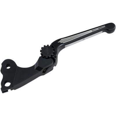 Adjustable Clutch Lever Black Contrast Cut Anthem by PSR 17-00551-31 Clutch Lever