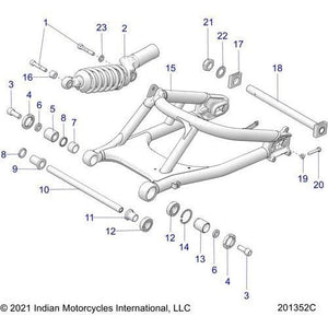 Adjuster-Pivot LH by Polaris 5142049 OEM Hardware