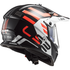 LS2 USA Full Face Helmet Adventure Helmet Adventurer - Gloss Black / White - Blaze by LS2