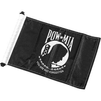 Parts Unlimited Flag Mount Antenna Mount - P.O.W. Flag - 6" x 9" by Pro Pad AFM-POW