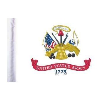 Parts Unlimited Military Flag Army Flag - 10" x 15" by Pro Pad FLG-ARM15