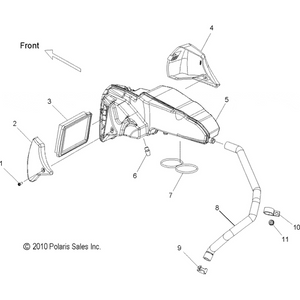 Off Road Express OEM Hardware Asm., Airbox by Polaris 1017565