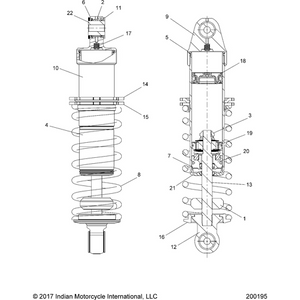 Assembly Bearing by Polaris 1500971 OEM Bearing