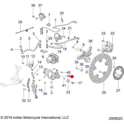 Assembly Bracket Abs by Polaris 1024638 OEM Hardware