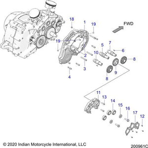 Assembly Cam Cover Inner by Polaris 1205447 Cam Cover