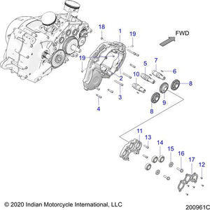 Assembly Camshaft Intake Mach by Polaris 1205876 Camshaft