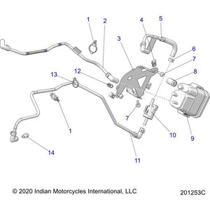 Assembly Canister Carbon by Polaris 2522244 OEM Hardware