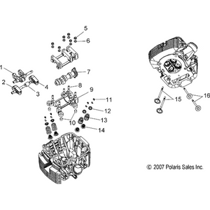 Assembly, Carrier, Rear by Polaris 3021178 OEM Hardware