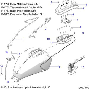 Assembly Fuel-Access by Polaris 2522014 OEM Hardware