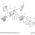 Assembly Headlight Led 2 by Polaris