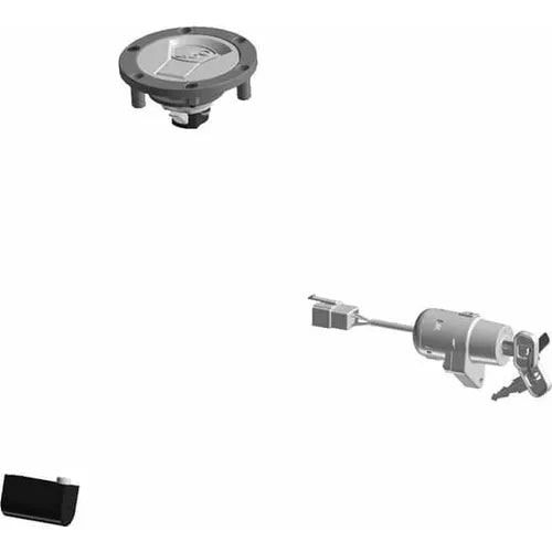 Assembly Ign./Fuel/Strg. Lock Black by Polaris 4015158-266 Lock Kit