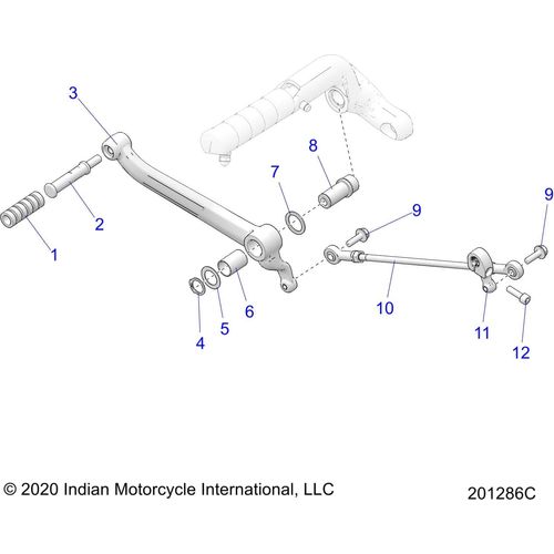 Off Road Express OEM Hardware Asm-Linkage.Shifter 256 by Polaris 1025256