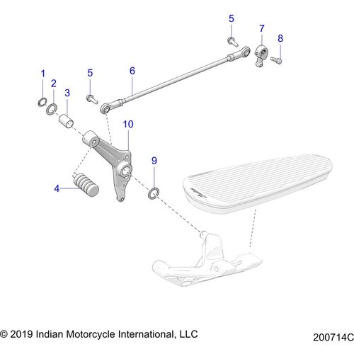 Assembly  Linkage Shifter by Polaris 1024081 Shift Linkage