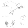 Assembly, Mirror, Lh, Chrome [Int'L] by Polaris