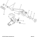 Assembly, Pedal, Brake, N, Blk [Incl. 1,10] by Polaris 1020035-658 Brake Pedal