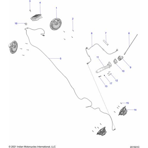 Off Road Express OEM Hardware Asm. Pwrsply Dsp 4Ch 4Vpp V2 by Polaris 2414625