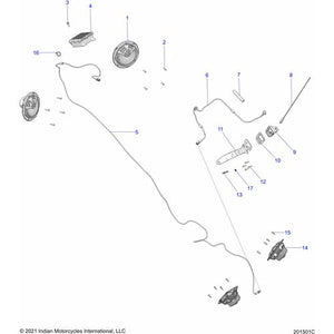 Off Road Express OEM Hardware Asm. Pwrsply Dsp 4Ch 4Vpp V2 by Polaris 2414625