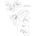 Assembly, Reflector [Incl. Reflectors, 19] by Polaris