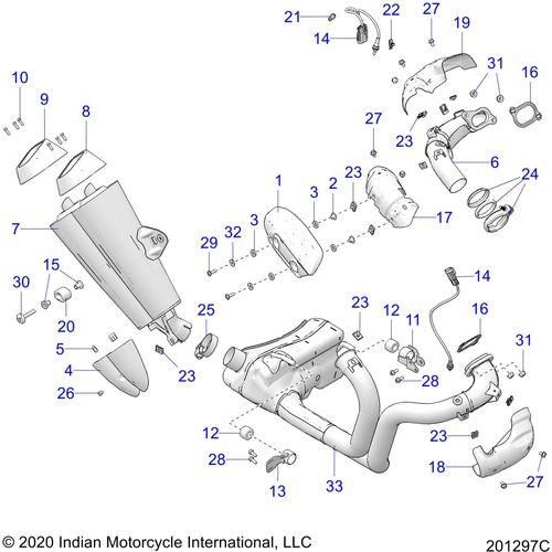 Asm-Resonator Mount LH by Polaris 1263635 Resonator