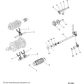 Assembly Shift Drum 5-Speed by Polaris 1334275 Shifter Repair