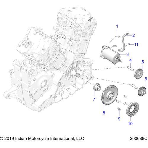 Assembly Sprag Clutch Hub Starter by Polaris 1205295 Starter Repair