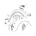 Assembly Tip Front Fender Front by Polaris