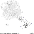 Assembly Waterpump W/Oil Seal by Polaris