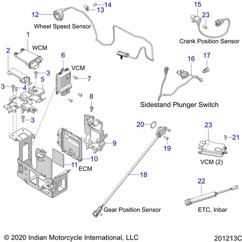 Asm-Wcm Gen1 Programmed 433Mhz by Polaris 2415839 OEM Hardware