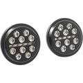 AUX Pair 4.5" Black LED Buck-Shot Passing Lights by Letric Lighting Co.