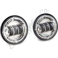 AUX Pair 4.5" Chrome LED Passing Lights by Letric Lighting Co.